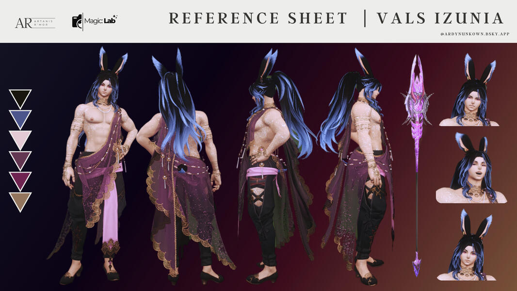 Classic Ref Sheet: Vals Izunia